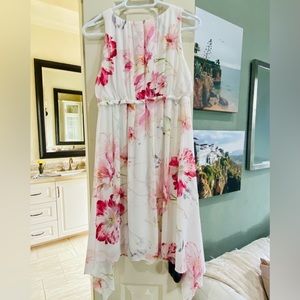 MSSP (Max Studio Specialty Products) floral dress size S